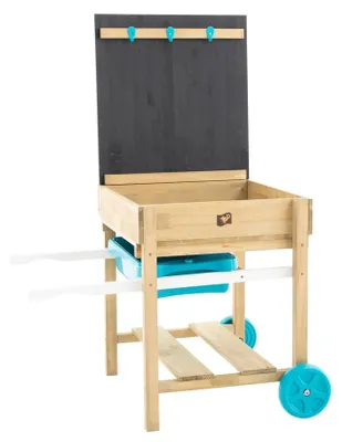 Produktbild von TP Toys Fun Holz Matschtisch für Wasser und Sand mit Abdeckung