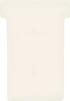Obrázok produktu pre FRANKEN TK109 FRANKEN TK109 Größe 1 T-Steckkarten weiß, 100 St.