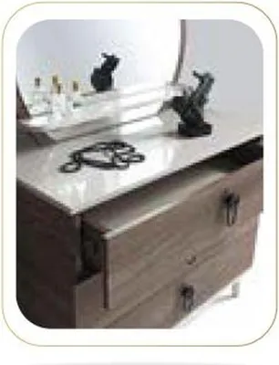 Produktbild von Luxus Kommode Frisiertisch Kosmetiktisch Kommoden Design Konsolen Tische Konsole