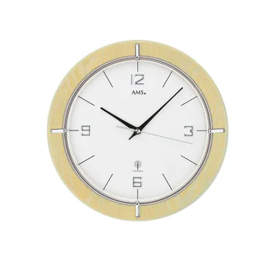Image de AMS - 01-5830 - Horloge radio - Horloge murale
