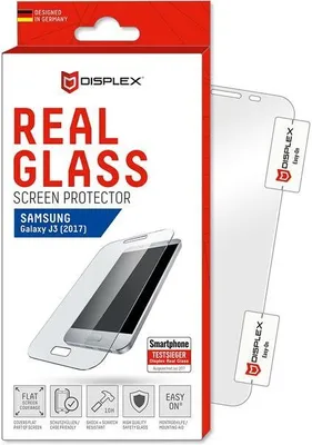 Produktbild von Displex 00810, Samsung, GALAXY J3 (2017), Stoßfest, Kratzresistent, Schockresistent, Transparent, 1 Stück(e)