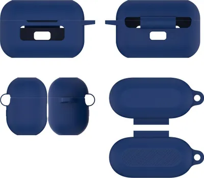 Image de INF Étui de protection en silicone pour écouteurs TOZO NC9 2024 Bleu