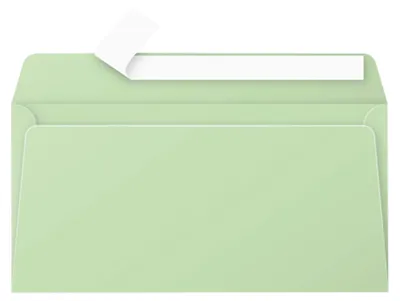 Image de Clairefontaine Enveloppe Pollen 5475C DL vert 20 pcs/paquet