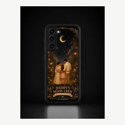 Productafbeelding van Samsung S23 Plus hoesje, telefoonhoesje, beschermhoesje, case met een motief van familieavonturen – LUNØIR ©