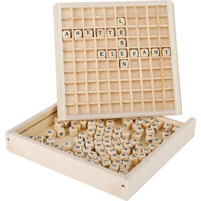 Immagine prodotto di Small Foot Design 7988 Lernspiel 'Wörter legen', 145-teilig (1 Set)