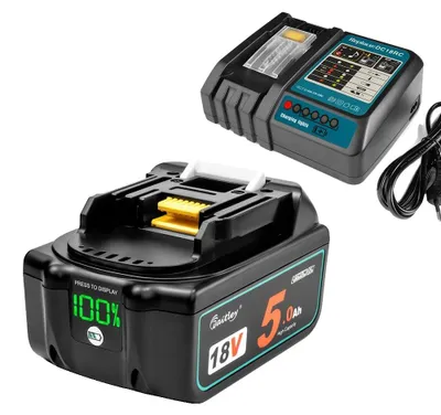 Immagine prodotto di Batteria ricaricabile, capacità 5000 mAh, ampia compatibilità, set combinato