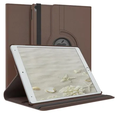 Produktbild von EAZY CASE - Tablet Hülle für Apple iPad Air 3 (2019) Schutzhülle, Tablet Case 360° drehbar in Braun