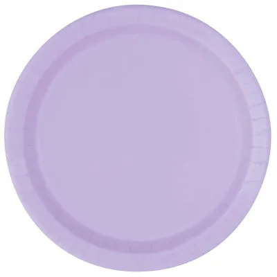 Produktbild von 8 kleine runde Teller lavendel
