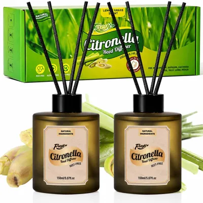 Zdjęcie produktu dla Zestaw 2 odświeżaczy powietrza o zapachu cytronelli