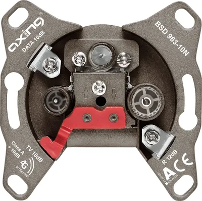Immagine prodotto di Presa passante AXING Mod 3f w.Abd 5-65MHz