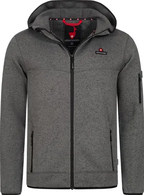 Produktbild von Höhenhorn Tacul Hood Herren Jacke Fleece Grau Gr. L