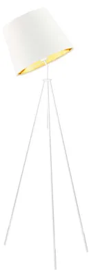 Zdjęcie produktu dla Lampa stojąca podłogowa przegubowa regulowana trójnóg z abażurem stożek DECO