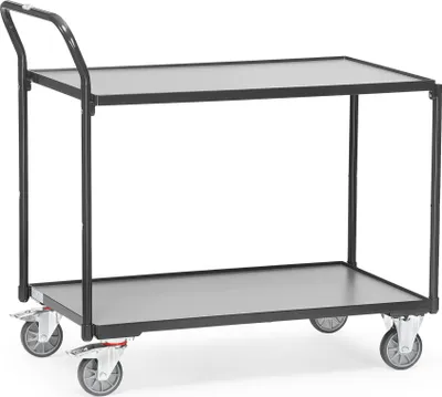 Produktbild von fetra 2742/7016, Sperrholz, Stahl, Regalwagen, Grau, 300 kg, 4 Rad/Räder, 12,5 cm
