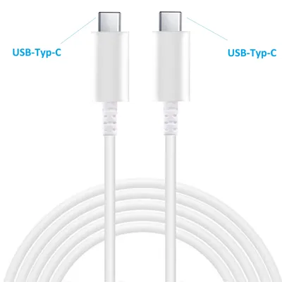 Produktbild von ino 1X Typ-C 100 cm Kabel USB-C  to USB-C Daten- und Ladekabel kompatibel mit iphone 15 / 15pro / 15pro max / 15 Plus Handykabel