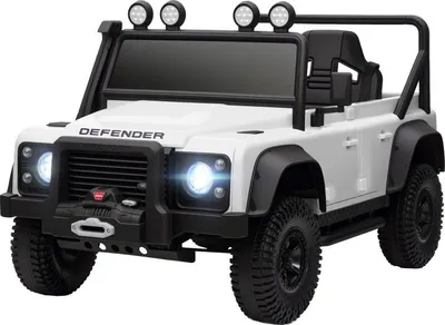 Immagine prodotto di Auto elettrica per bambini Fortuna Lai, alimentazione a batteria 12 V, telecomando, funzione musica, clacson, luci LED, bianca