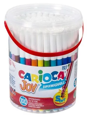 Produktbild von Carioca 43176 Filzstift Fein Mehrfarbig 100 Stück(e)