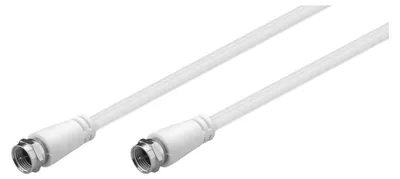 Produktbild von SAT-Antennenkabel (Class A, >85 dB), doppelt geschirmt F-Stecker > F-Stecker (vollständig geschirmt)