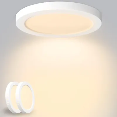 Runde LED-Deckenleuchte 15 W 1800 lm warmweiß IP44