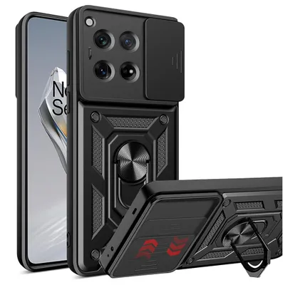 Produktbild von Techsuit Camshield Back Cover Hlle fr OnePlus 12 - Schwarz