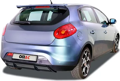 Zdjęcie produktu dla Dyfuzor tylnego zderzaka RDX do Fiat Bravo 2007-2014 ABS czarny