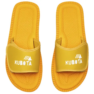 Produktbild von Kubota Badelatschen Damen Gelb Gr. 37 mit Klettverschluss, wasserdicht, leicht, bequem, EVA-Schaumsohle