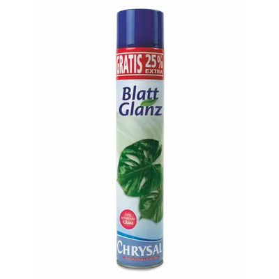 Produktbild von Chrysal Blattglanz - 750 ml - für glänzende Blätter und Sträuße