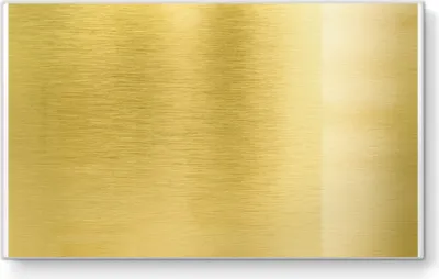 Produktbild von DEQORI Frühstücksbrett Glas 23x14 cm 'Gebürstete Goldoberfläche' Schneidebrett Platte