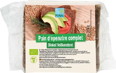 Produktbild von Dinkel Vollkornbrot 375g