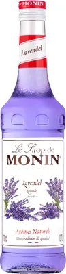 Image de Sirop professionnel Monin au goût de lavande fleurie 700ml