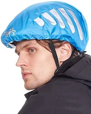 Zdjęcie produktu dla Osłona na kask rowerowy przeciwdeszczowa wodoodporna oddychająca