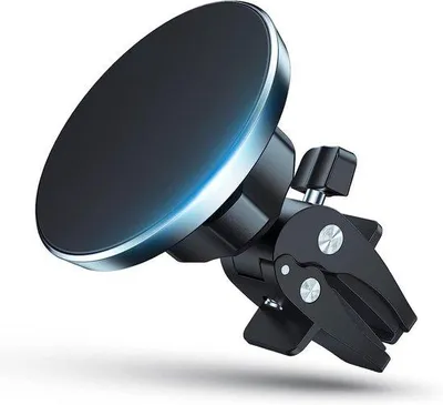 Productafbeelding van Telefoonhouder Auto - Magneet Houder - Veilig Navigeren - 16 Sterke Magneten - 360 Graden Draaibaar - Zwart