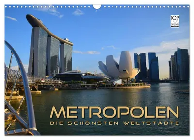 Immagine prodotto di METROPOLI - Le città più belle del mondo (calendario da parete 2027, formato DIN A3 orizzontale), calendario mensile CALVENDO