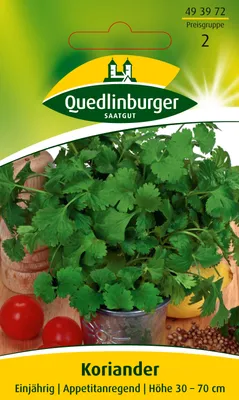 Produktbild von Quedlinburger Saatgut - Koriander Thüringer - Samen - 493972
