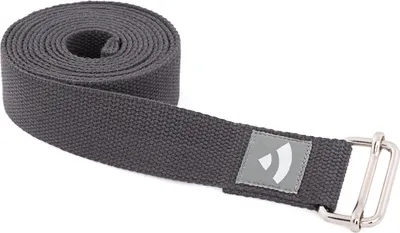 Produktbild von Yogagurt mit Schiebeschnalle ASANA BELT 2,5m, Metall anthrazit