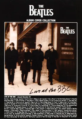 Obrázok produktu pre The Beatles - Pohľadnica "Live At The BBC" RO5822 (Jedna veľkosť) (čierna/biela/ružová)