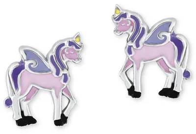 Produktbild von Lillifee Mädchen Ohrstecker 2013151 Einhorn Rosie