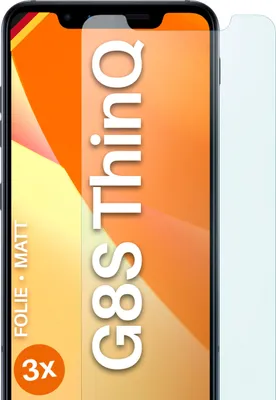 Produktbild von moex® 3x Schutzfolie kompatibel mit LG G8s ThinQ - Displayschutzfolie Anti Reflex Folie, Matt