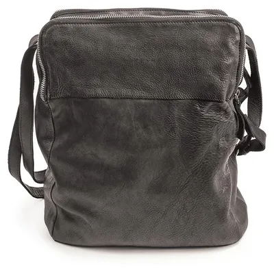 Produktbild von HAROLD'S Leder Schultertasche Submarine Shopper Triple Black schwarz