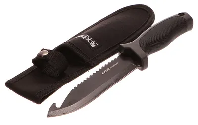 Zdjęcie produktu dla Nóż myśliwski Extol Premium (8855302) 270/150 mm, stal nierdzewna, z nylonową pochwą