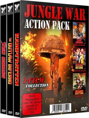 Obrázok produktu pre Akčný balíček Jungle War - 3 filmy
