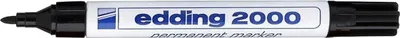 Produktbild von Permanentný popisovač edding 2000C čierny