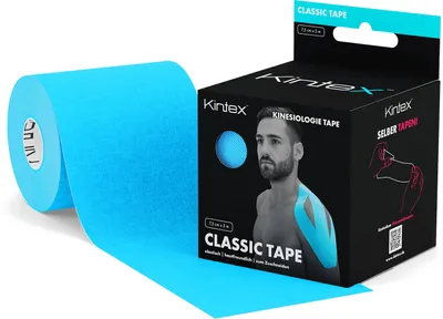 Produktbild von Kintex Kinesiologie Tape Classic 7,5 cm x 5 m Blau