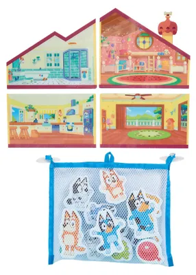 Zdjęcie produktu dla Naklejki z motywem "Zabawy w Bluey"
