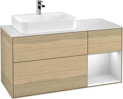 Produktbild von Villeroy & Boch F401MTPC Waschbeckenunterschrank Finion F40