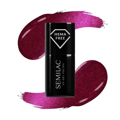 Produktbild von Semilac UV Nail Polish Hybrid 468 Pink Cossy Essentials 7ml Silk Effect Collection