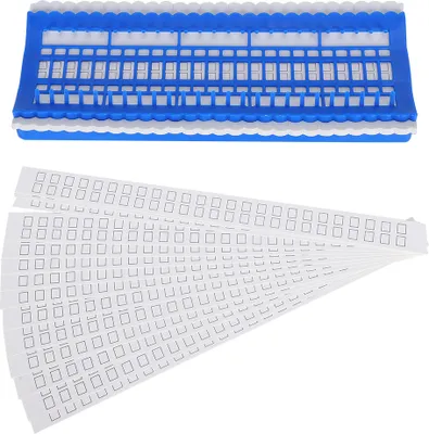 Obrázok produktu pre Kreuzstich Garn Organizer, 50 Löcher, Nähzubehör, Fadenaufbewahrung, Nähmappen, für Stickerei, praktische Nähhilfe