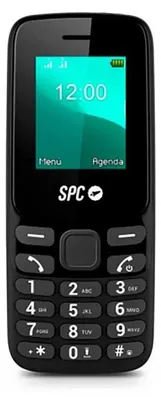 Zdjęcie produktu dla SPC Talk 2 Go, Klasyczny, Dual SIM, 4,5 cm (1.77"), 0,08 MP, 1000 mAh, Czarny