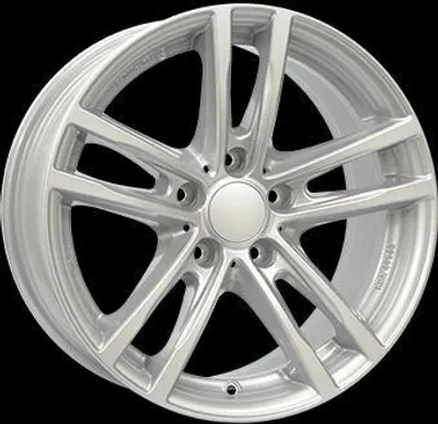 Produktbild von 17 Zoll Alufelge RIAL X10 17"x7" 5x120 PCD ET40 72.60mm Felge Silber