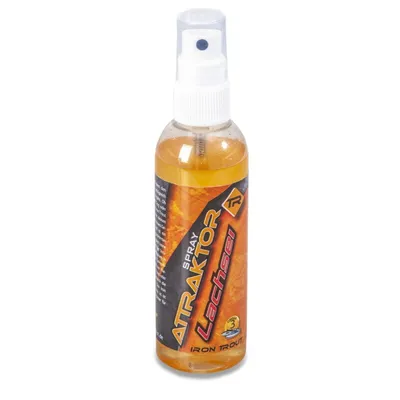 Produktbild von Iron Trout Attraktor Spray - 100ml Aroma für Forellenköder, Geschmack:Lachsei