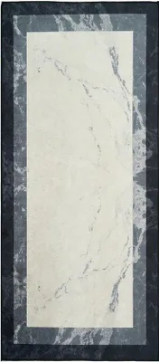 Produktbild von Famanu Teppich waschbar, rutschfest, für Wohnzimmer, Küche, Schlafzimmer, 80x150 cm